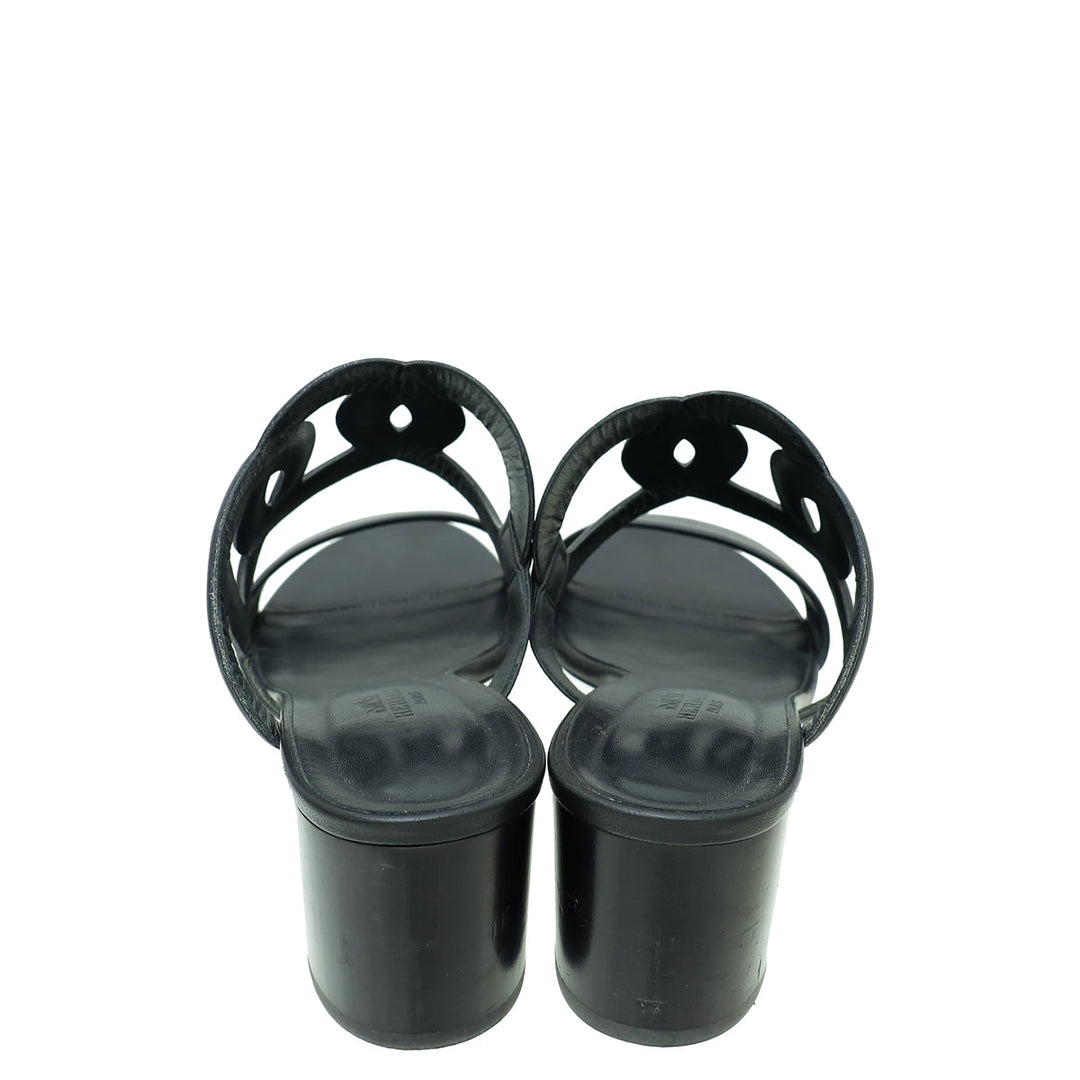 Top quality Hermes Noir Bikini Sandal 40.5