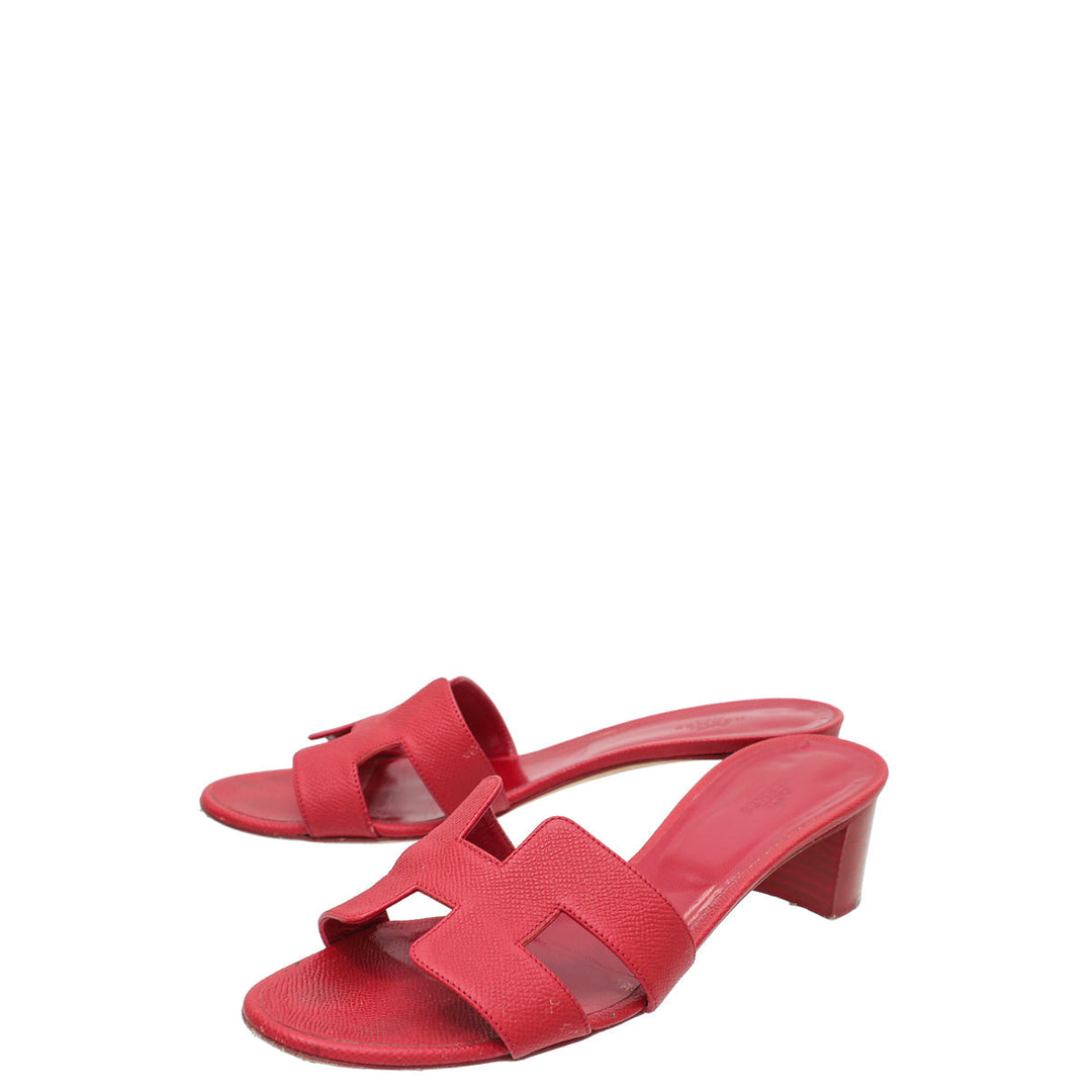 Hermes Casaque Oasis Sandals 40