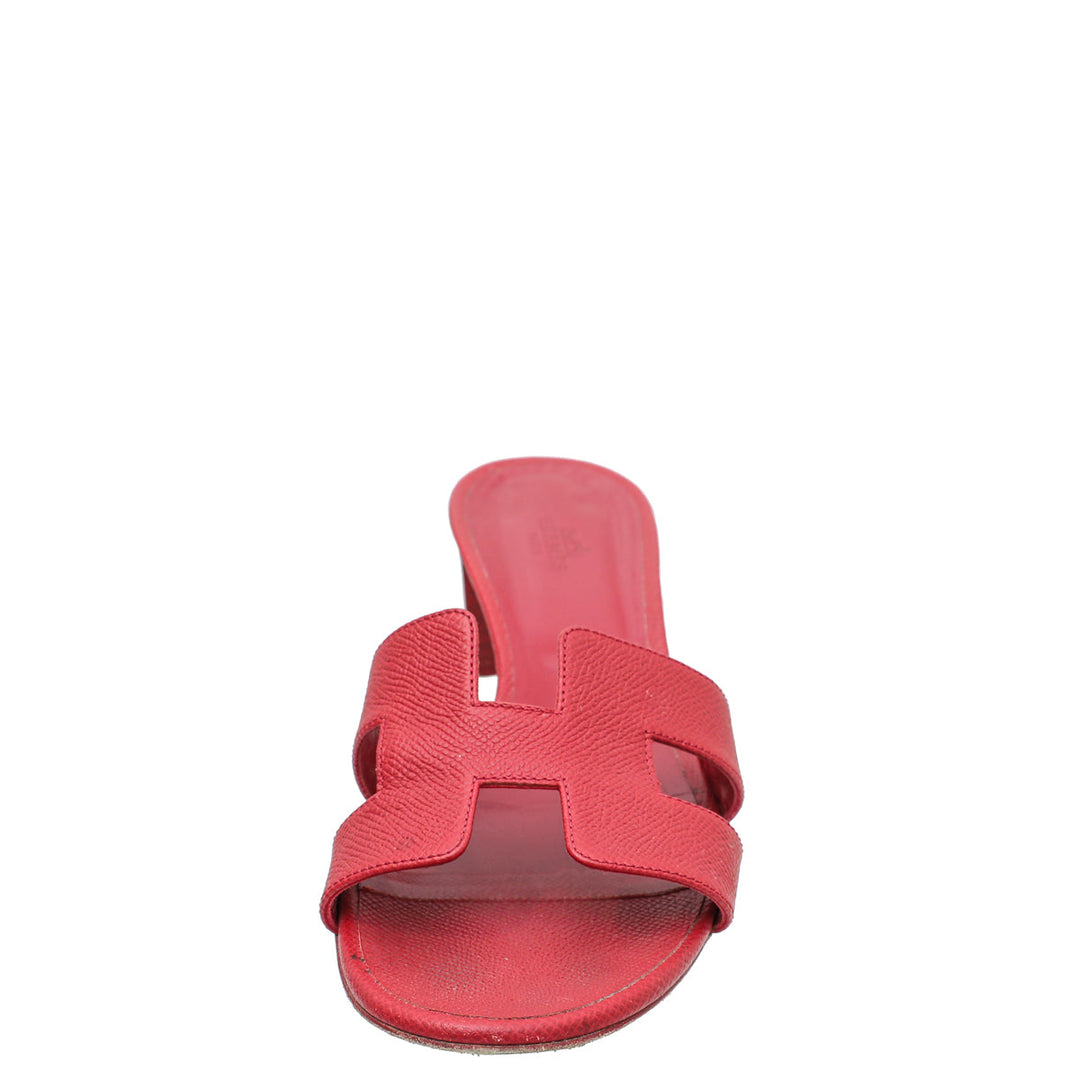Hermes Casaque Oasis Sandals 40