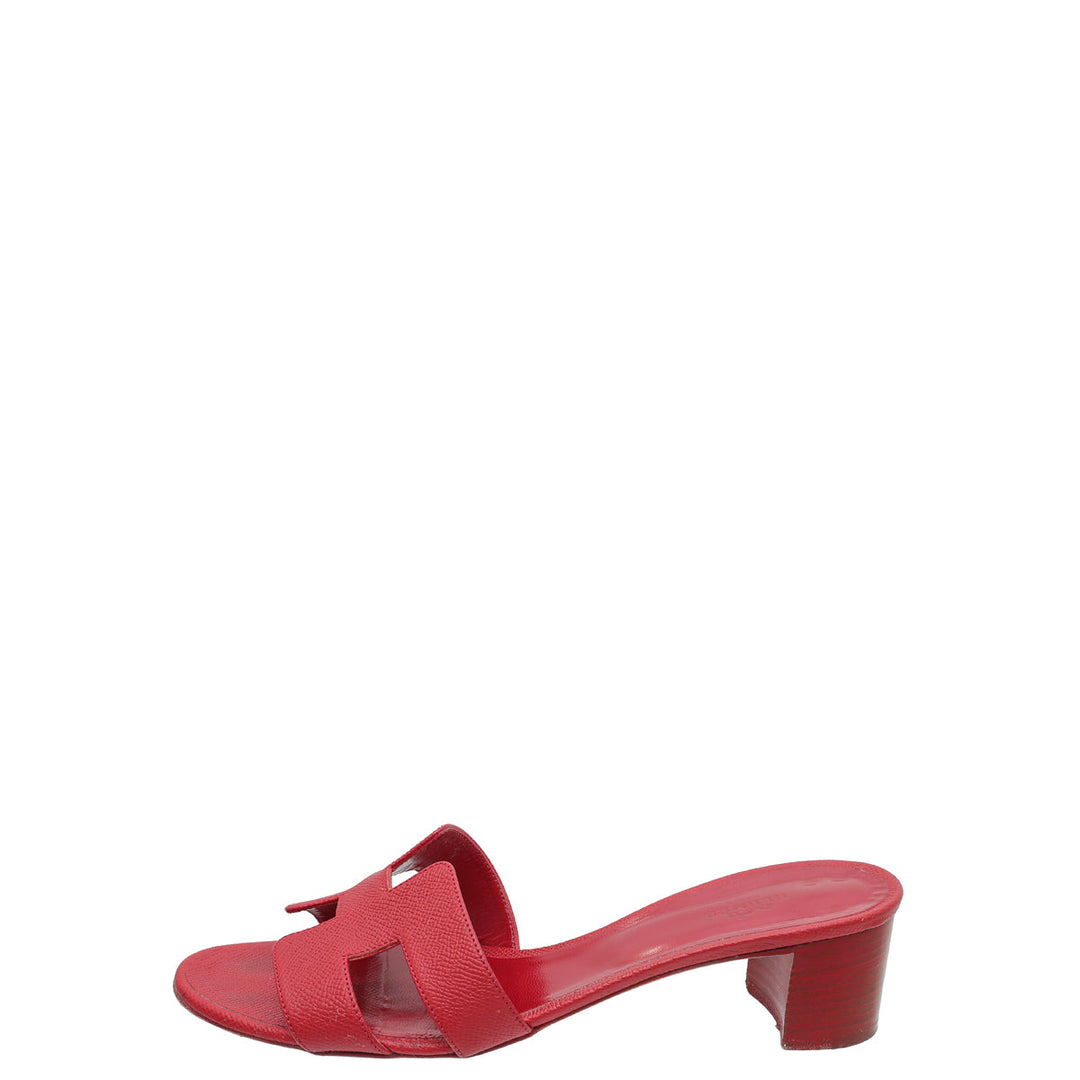 Hermes Casaque Oasis Sandals 40
