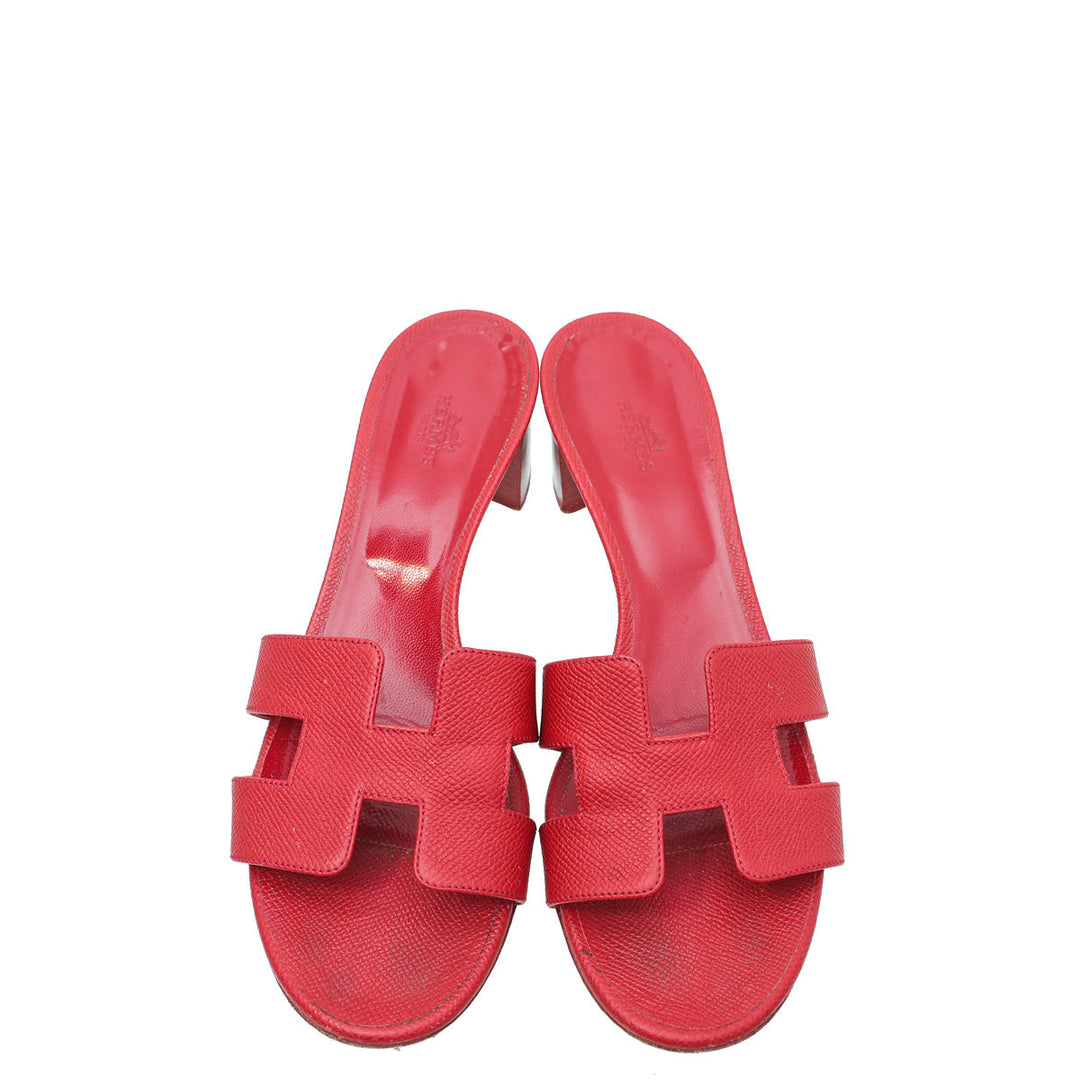 Hermes Casaque Oasis Sandals 40