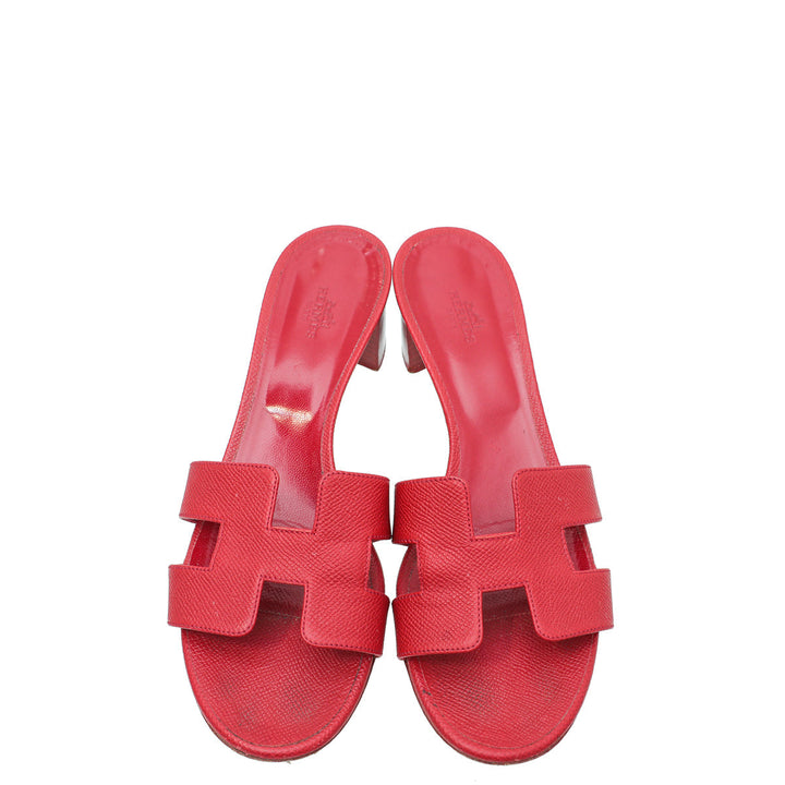 Hermes Casaque Oasis Sandals 40