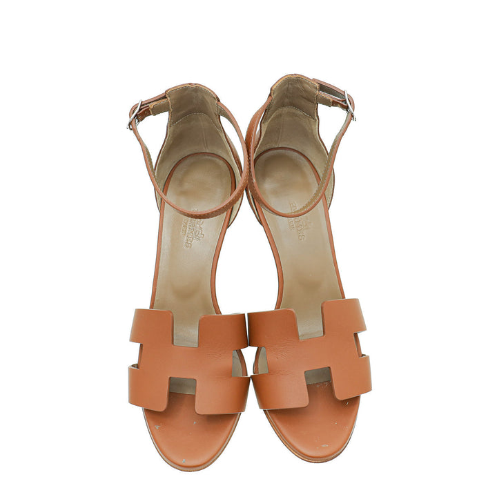 Top quality Hermes Gold Legend Sandal 36.5