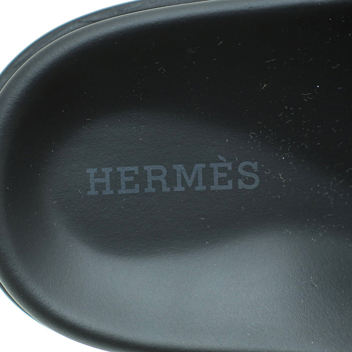 Top quality Hermes Bois De Rose Satin Chypre Sandals 36.5