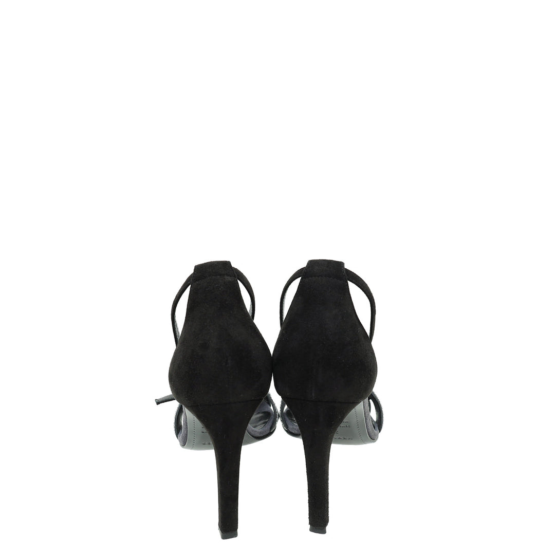 Top quality Hermes Bicolor Crystal Detail Premiere 105 Sandal 37