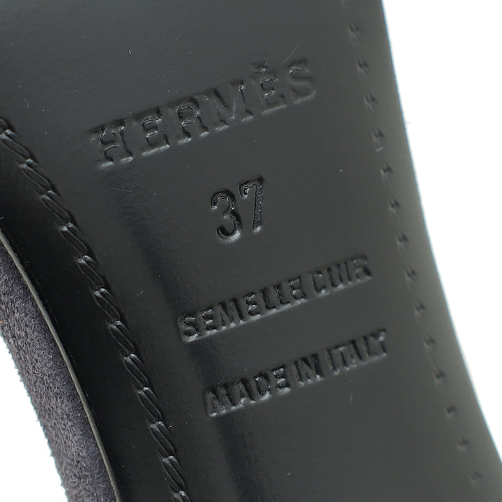 Top quality Hermes Bicolor Crystal Detail Premiere 105 Sandal 37
