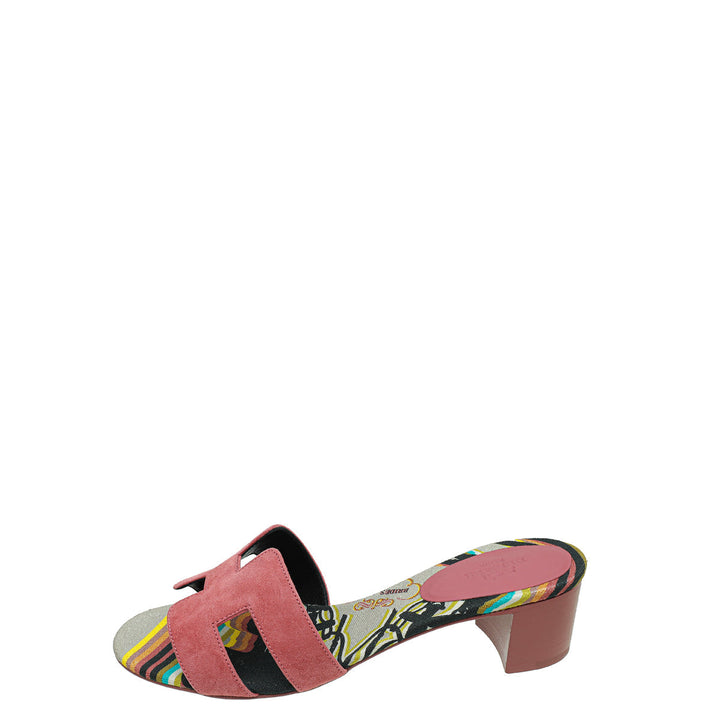 Top quality Hermes Rose De Venise Brides de Gala Oasis Sandal 37