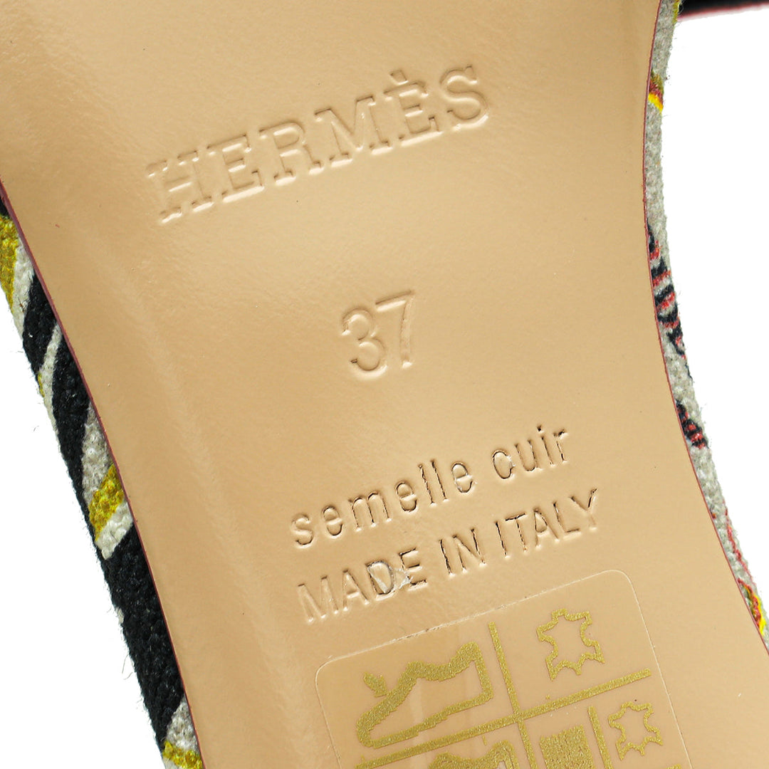 Top quality Hermes Rose De Venise Brides de Gala Oasis Sandal 37