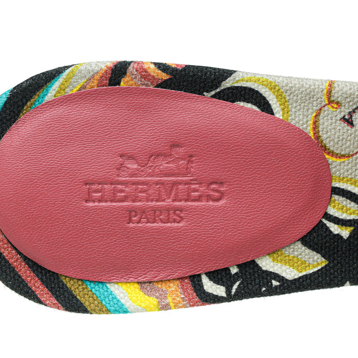 Top quality Hermes Rose De Venise Brides de Gala Oasis Sandal 37