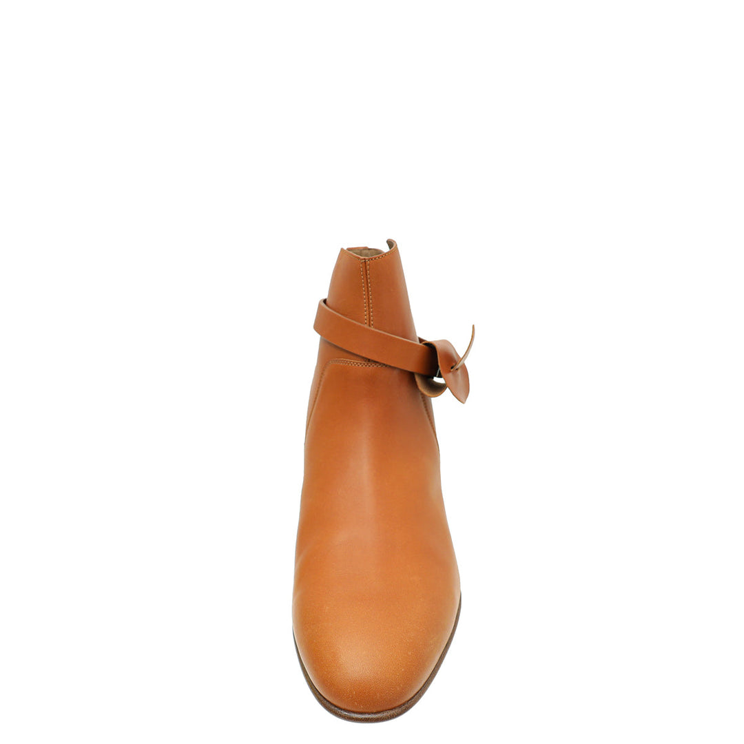 Hermes Natural Neo Heritage Ankle Boot 38