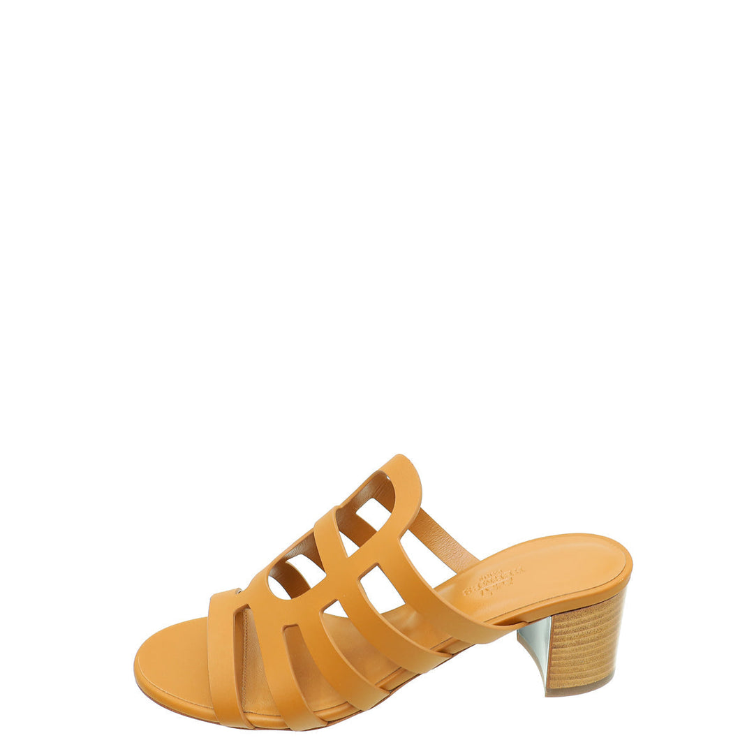 Top quality Hermes Natural Celena Sandal 38