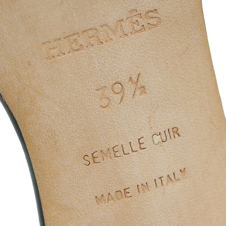 Top quality Hermes Noir Oasis Sandal 39.5