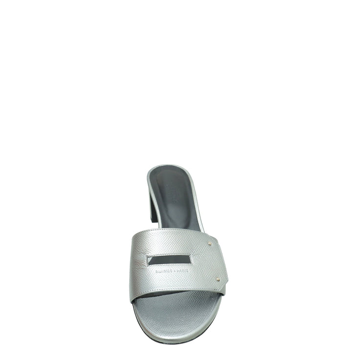 Top quality Hermes Gris Very Sandal 39.5