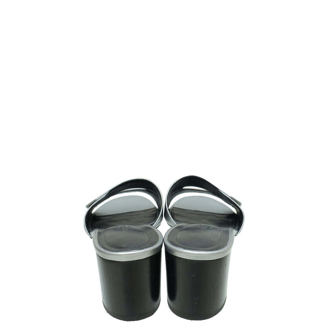 Top quality Hermes Gris Very Sandal 39.5
