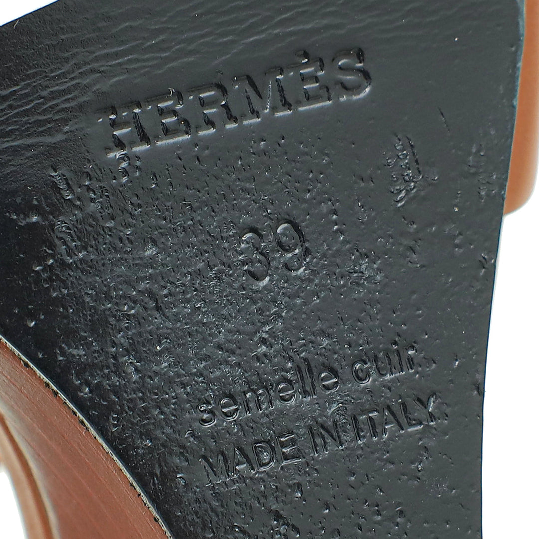 Top quality Hermes Gold Legend Sandal 39