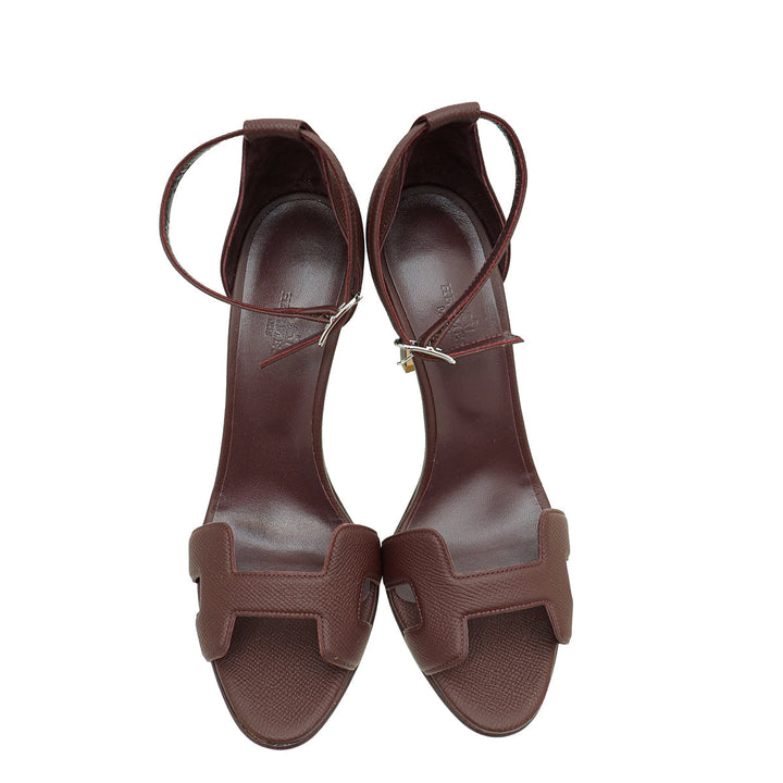 Top quality Hermes Rouge H Sandal 39