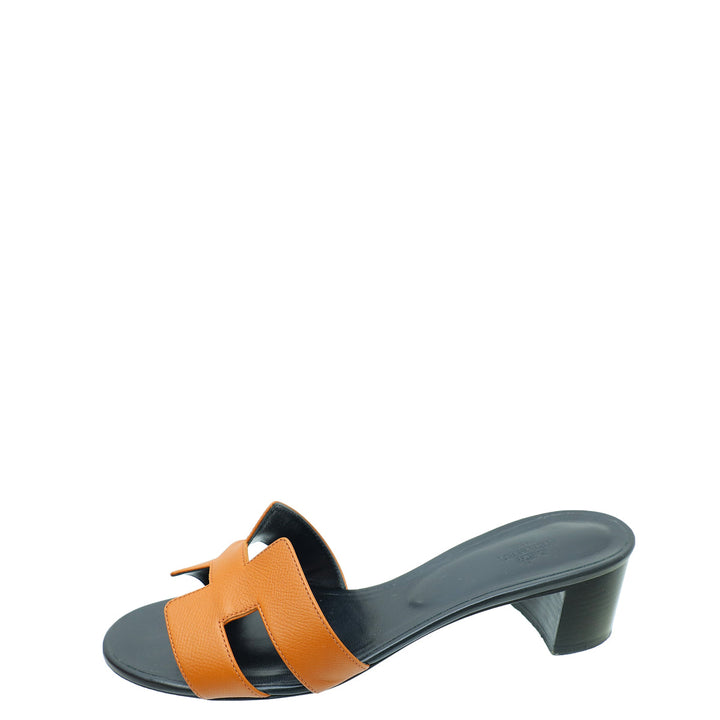 Hermes Naturel Oasis Sandal 40.5