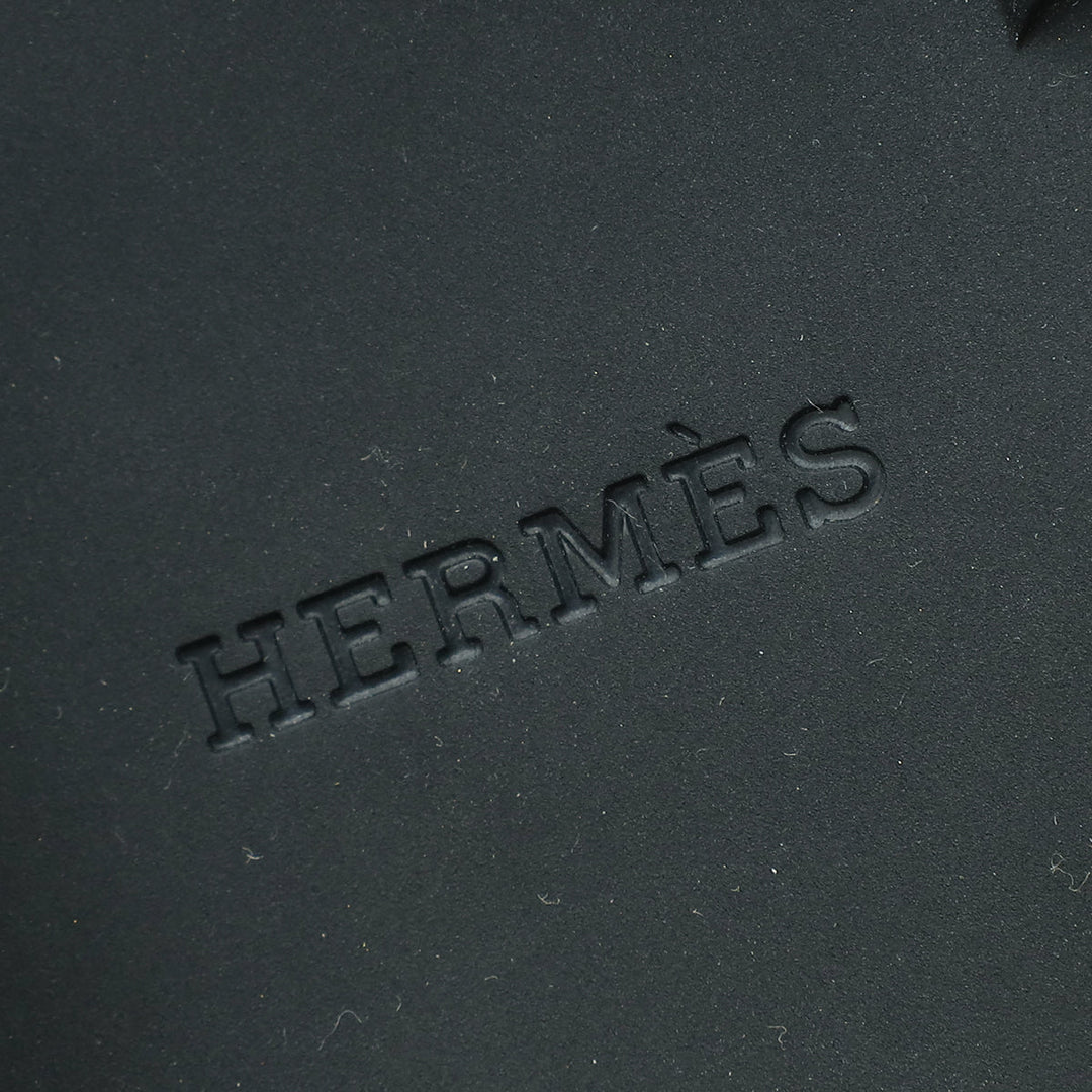 Top quality Hermes Noir Glazed Hitch Loafer 40