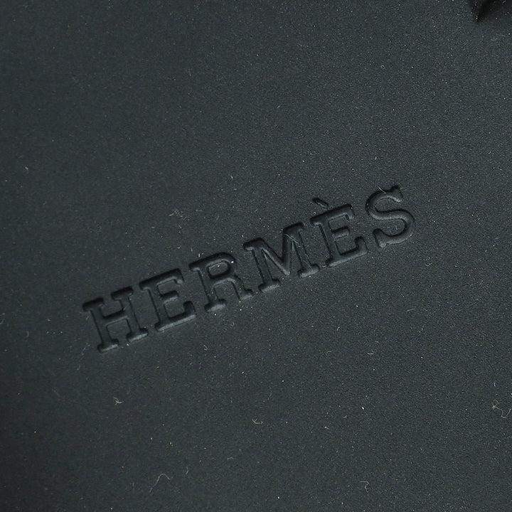 Top quality Hermes Noir Glazed Hitch Loafer 40