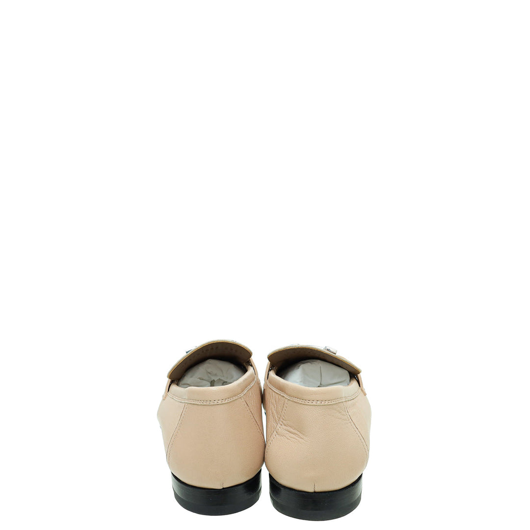 Top quality Hermes Beige Nude Paris Loafer 40