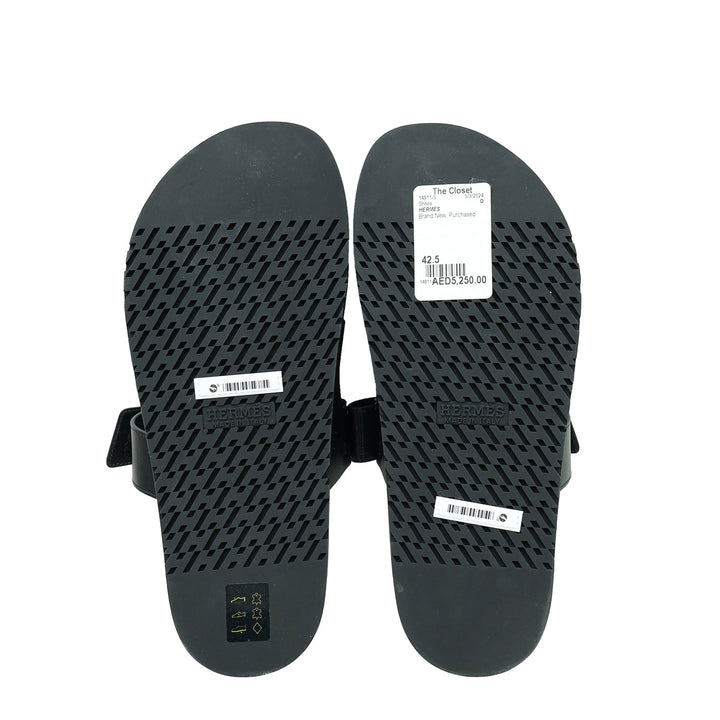 Top quality Hermes Noir Chypre Sandal 42.5