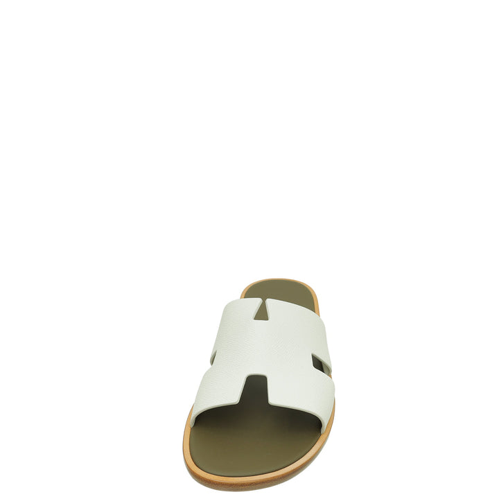 Hermes Bicolor Izmir Sandals 46.5
