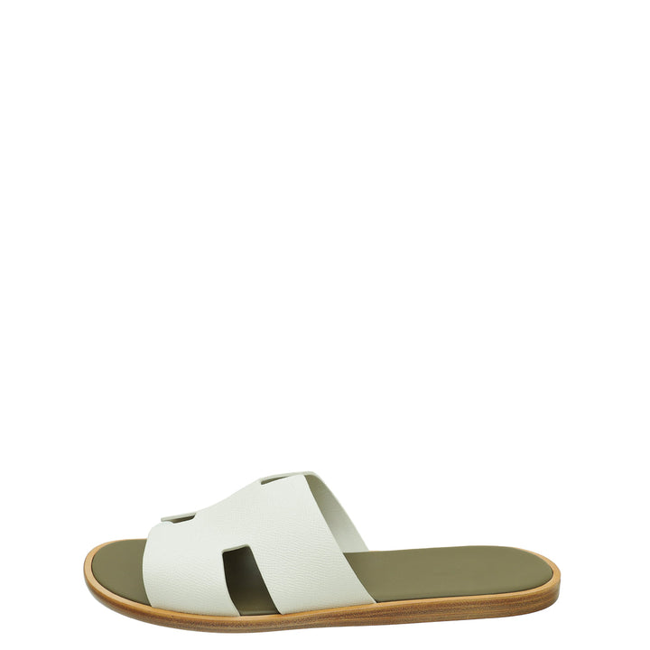 Hermes Bicolor Izmir Sandals 46.5
