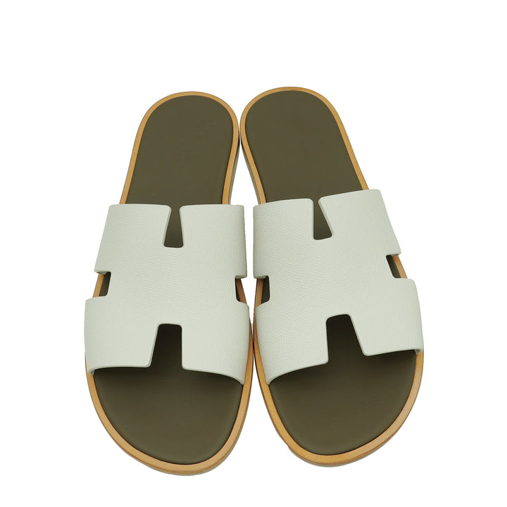 Hermes Bicolor Izmir Sandals 46.5