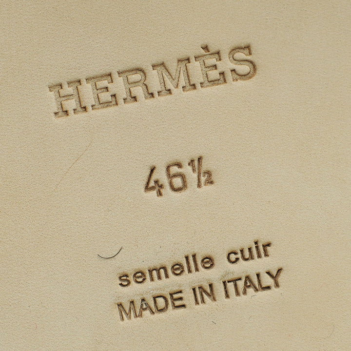 Top quality Hermes Bicolor Izmir Sandals 46.5