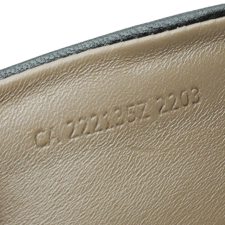 Top quality Hermes Noir Trip Goatskin Espadrille 39