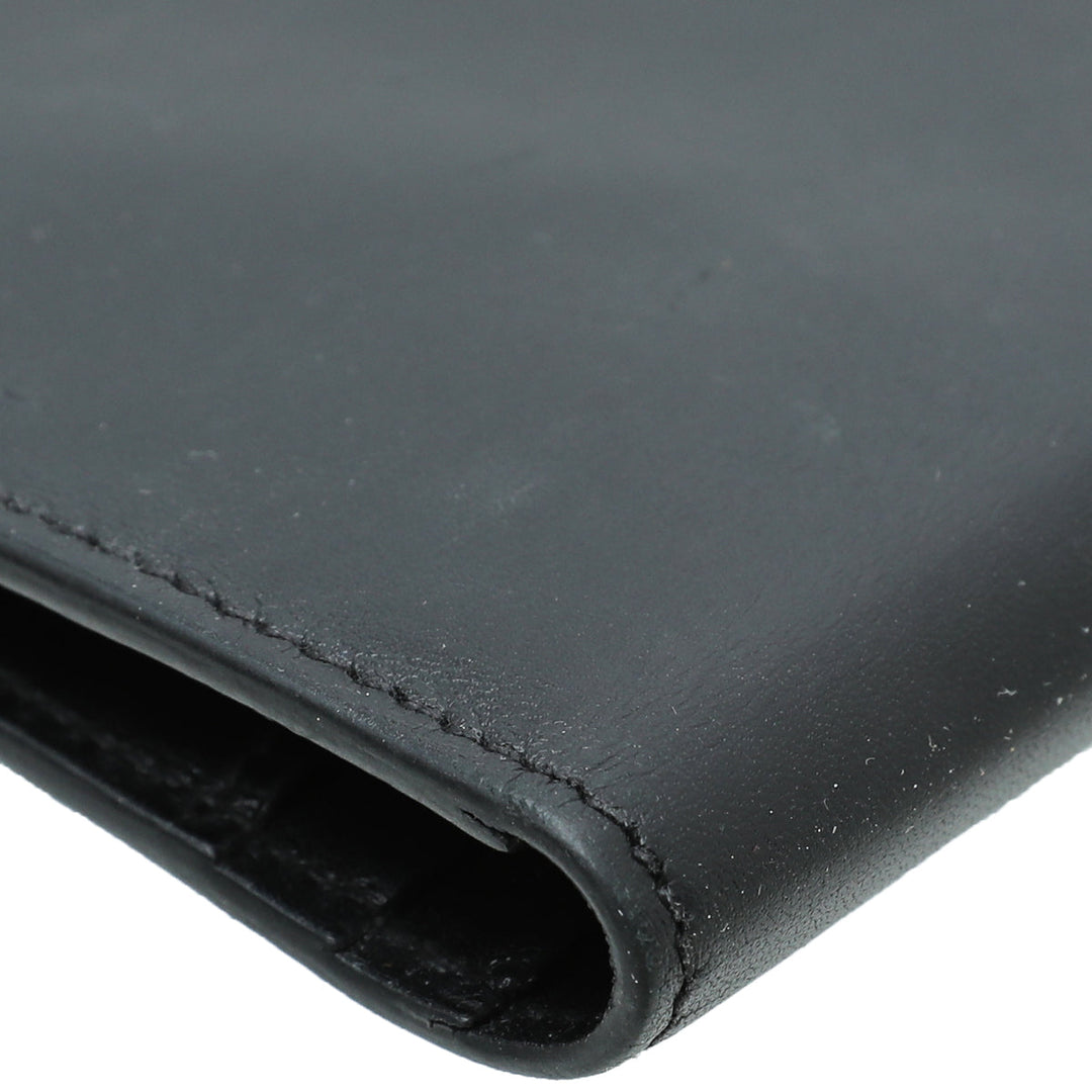 Top quality Hermes Noir Bearn Box Wallet