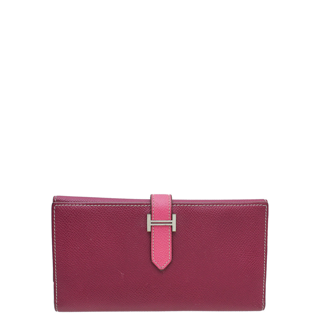 Top quality Hermes Cyclamen Bearn Wallet