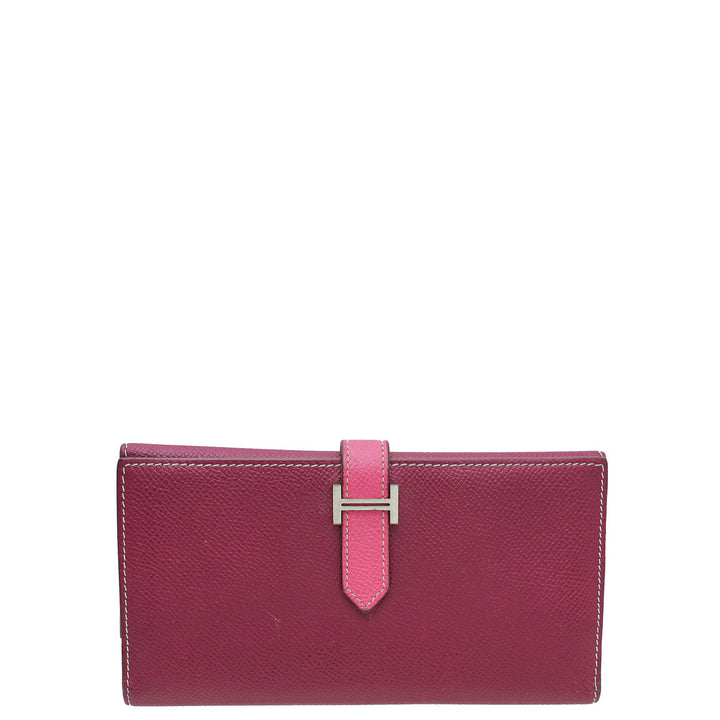 Top quality Hermes Cyclamen Bearn Wallet