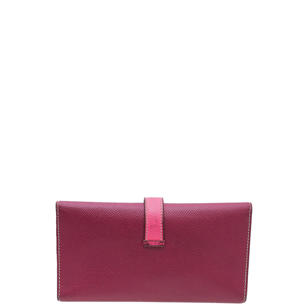 Top quality Hermes Cyclamen Bearn Wallet