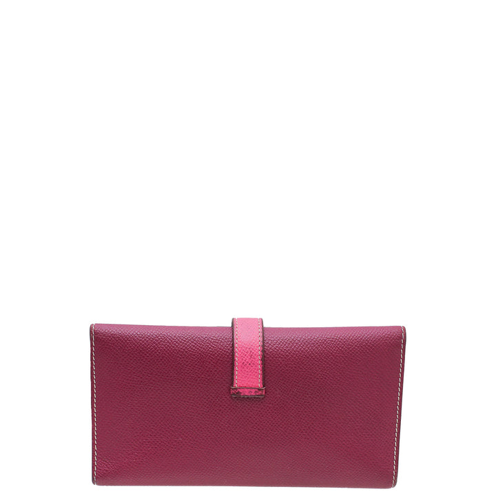 Top quality Hermes Cyclamen Bearn Wallet