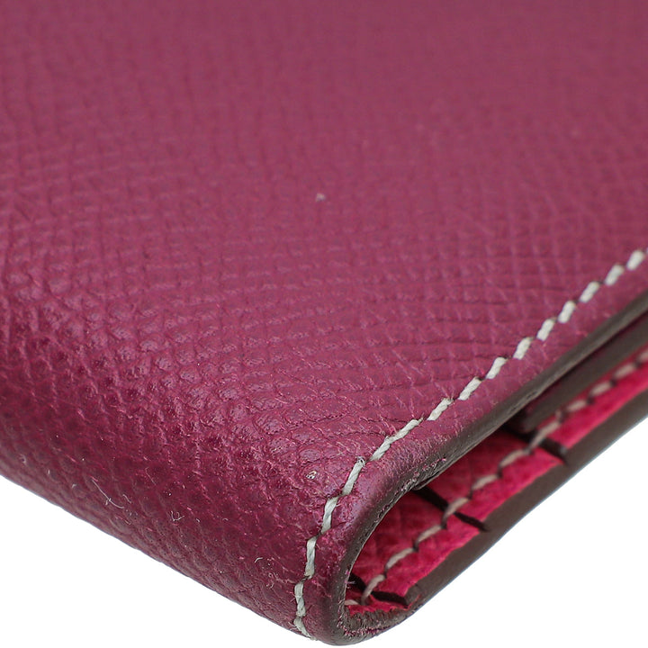Top quality Hermes Cyclamen Bearn Wallet