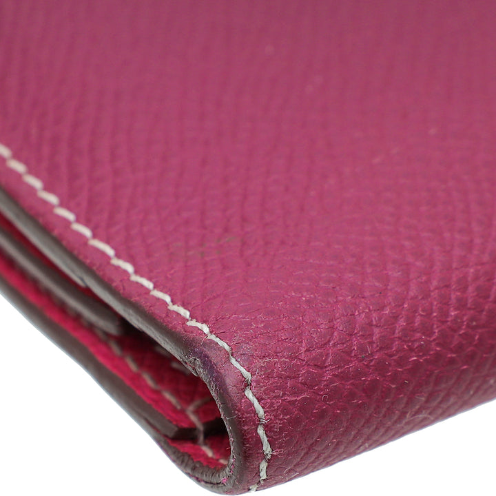 Top quality Hermes Cyclamen Bearn Wallet