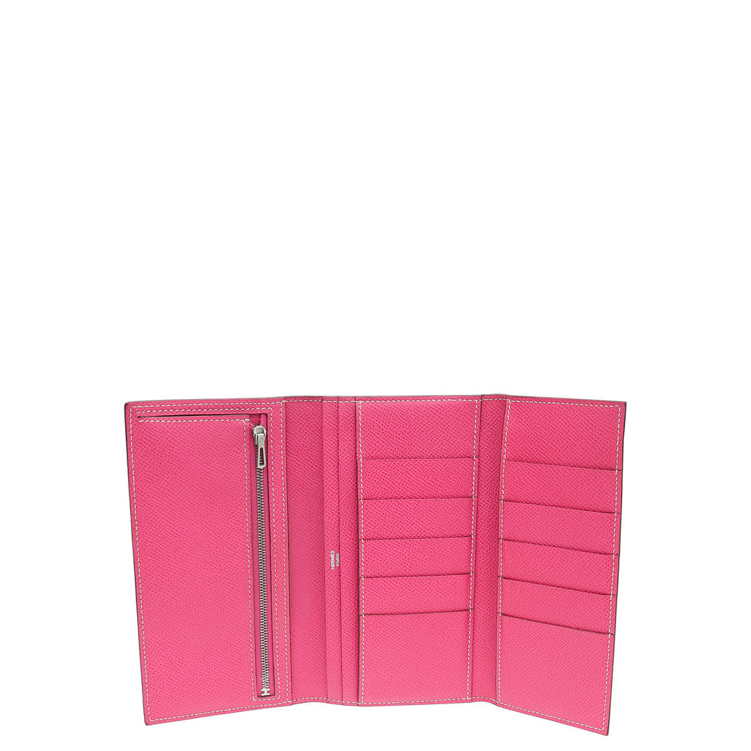 Top quality Hermes Cyclamen Bearn Wallet