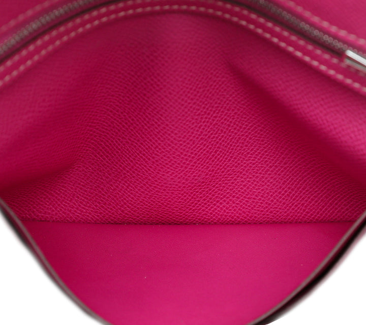 Hermes Cyclamen Bearn Wallet