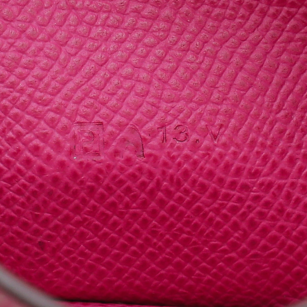 Hermes Cyclamen Bearn Wallet
