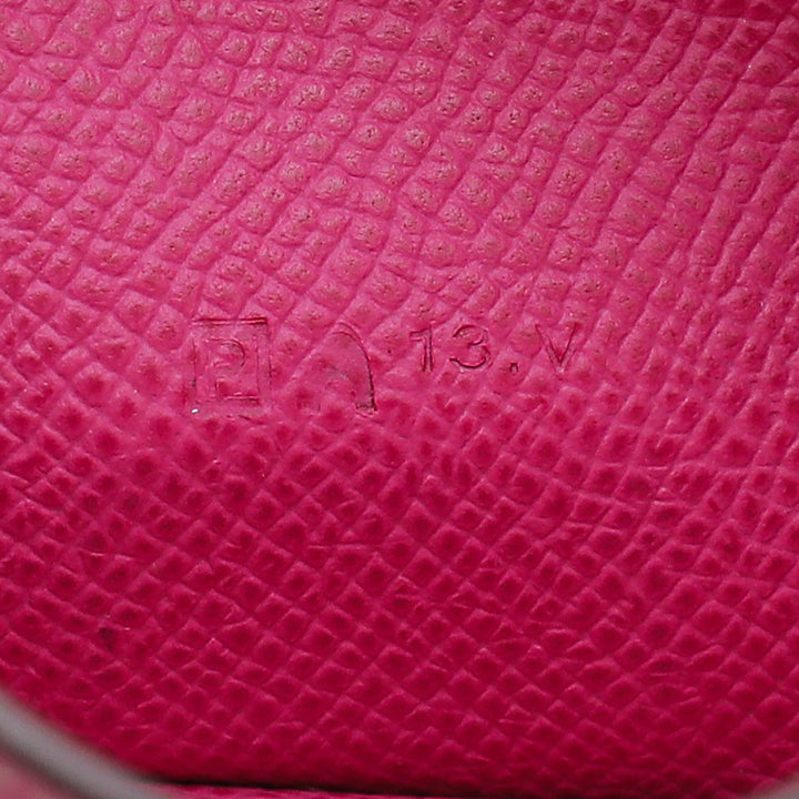 Hermes Cyclamen Bearn Wallet