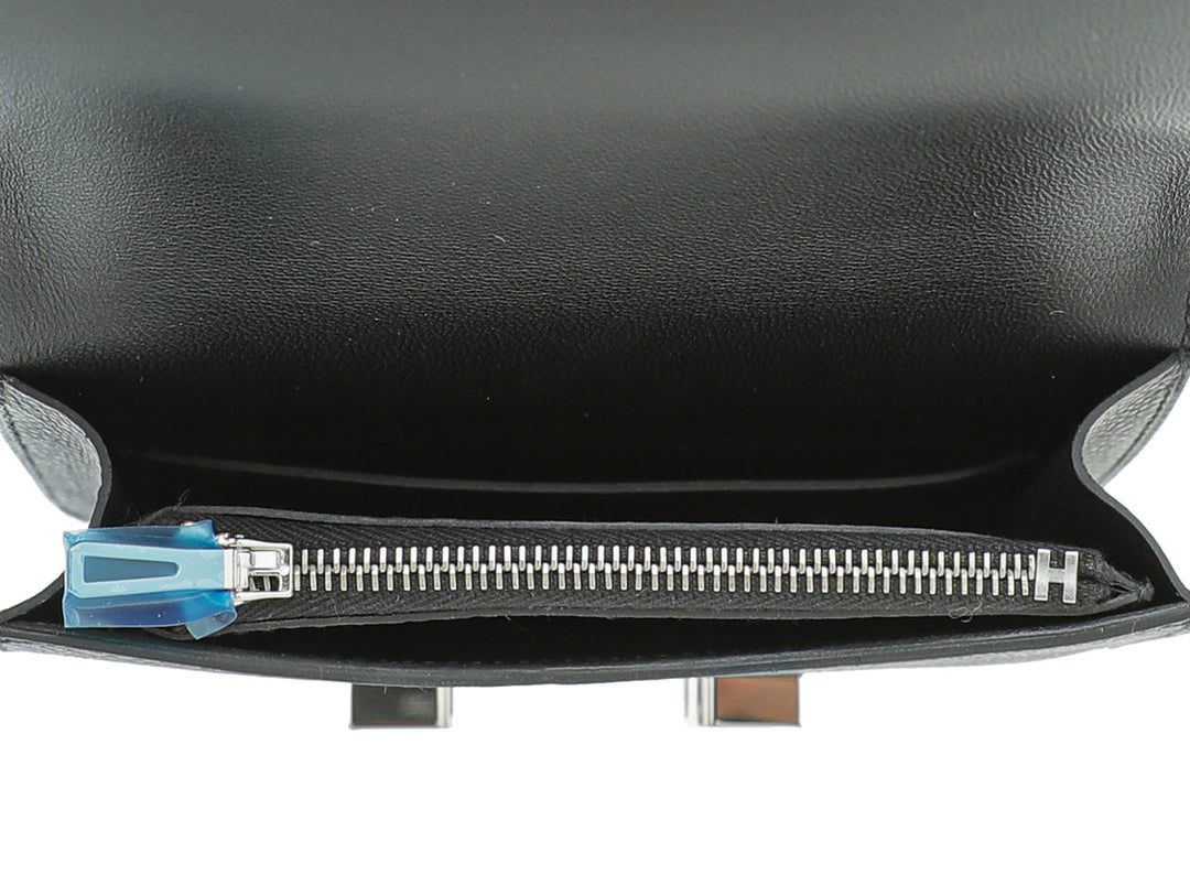 Top quality Hermes Noir Constance Slim Wallet