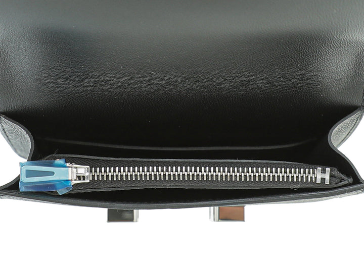 Top quality Hermes Noir Constance Slim Wallet