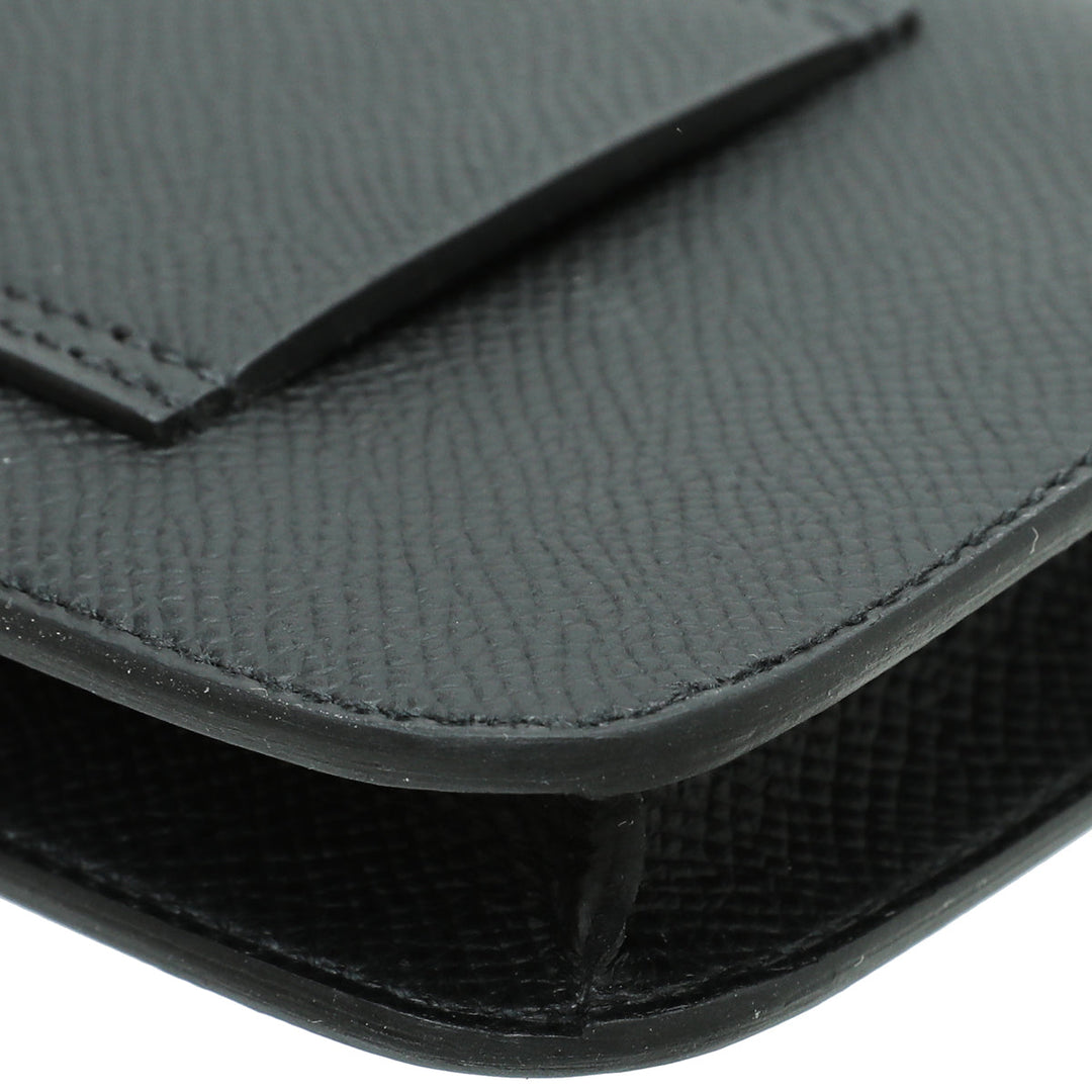 Top quality Hermes Noir Constance Slim Wallet