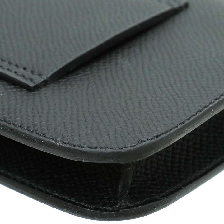 Top quality Hermes Noir Constance Slim Wallet