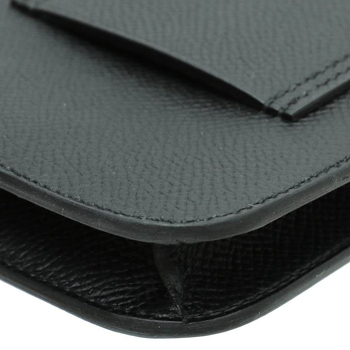 Top quality Hermes Noir Constance Slim Wallet