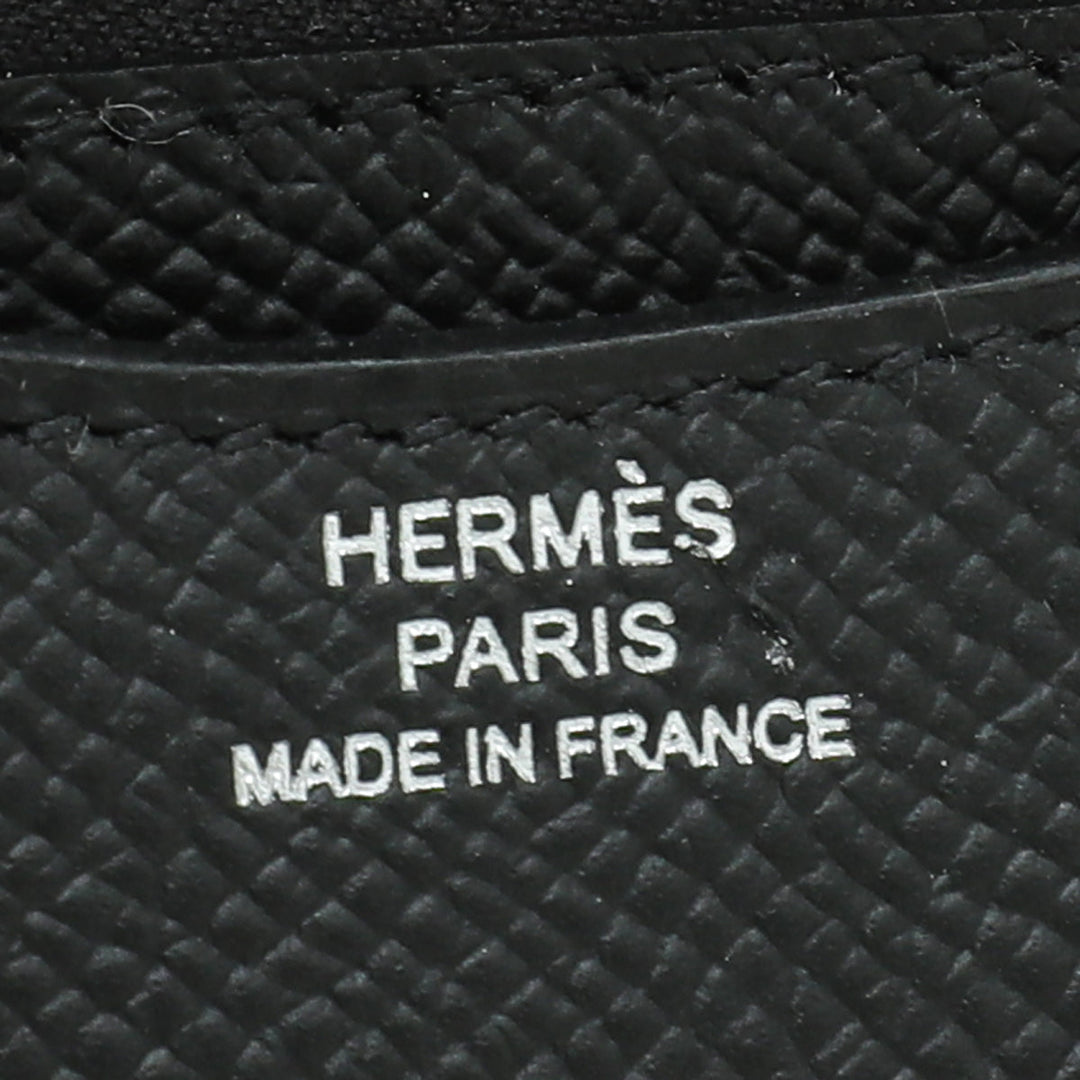 Top quality Hermes Noir Constance Slim Wallet