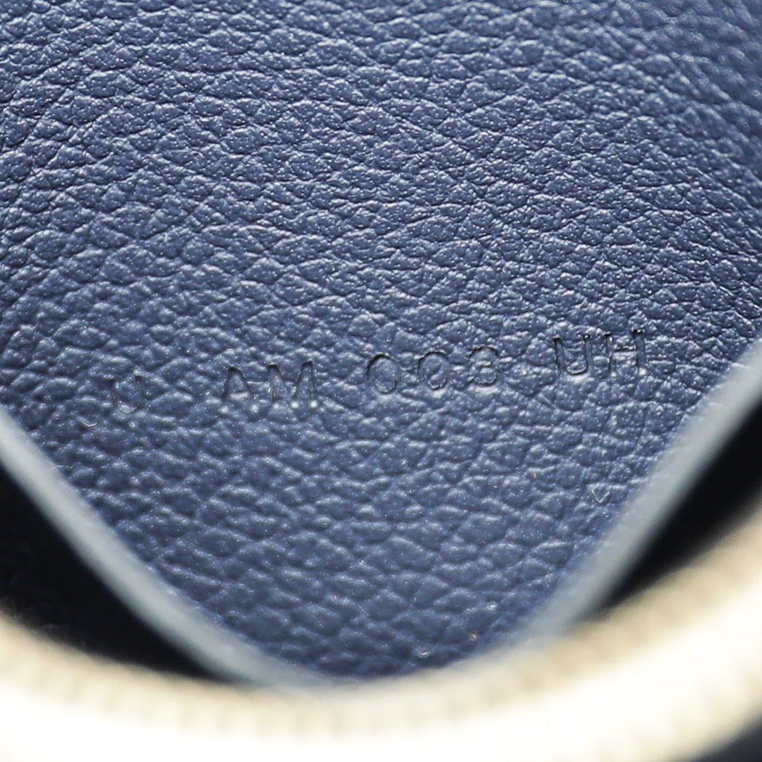 Top quality Hermes Blue Abysse Evercolor Constance Slim Wallet
