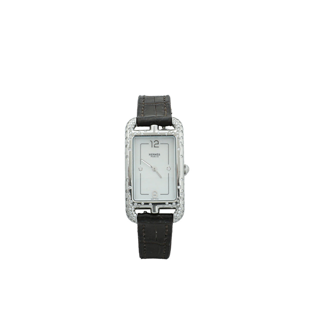 Hermes ST.ST Brown Nantucket Quartz Watch