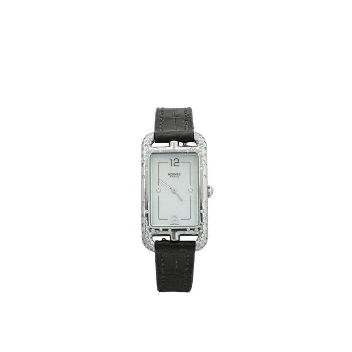 Hermes ST.ST Brown Nantucket Quartz Watch